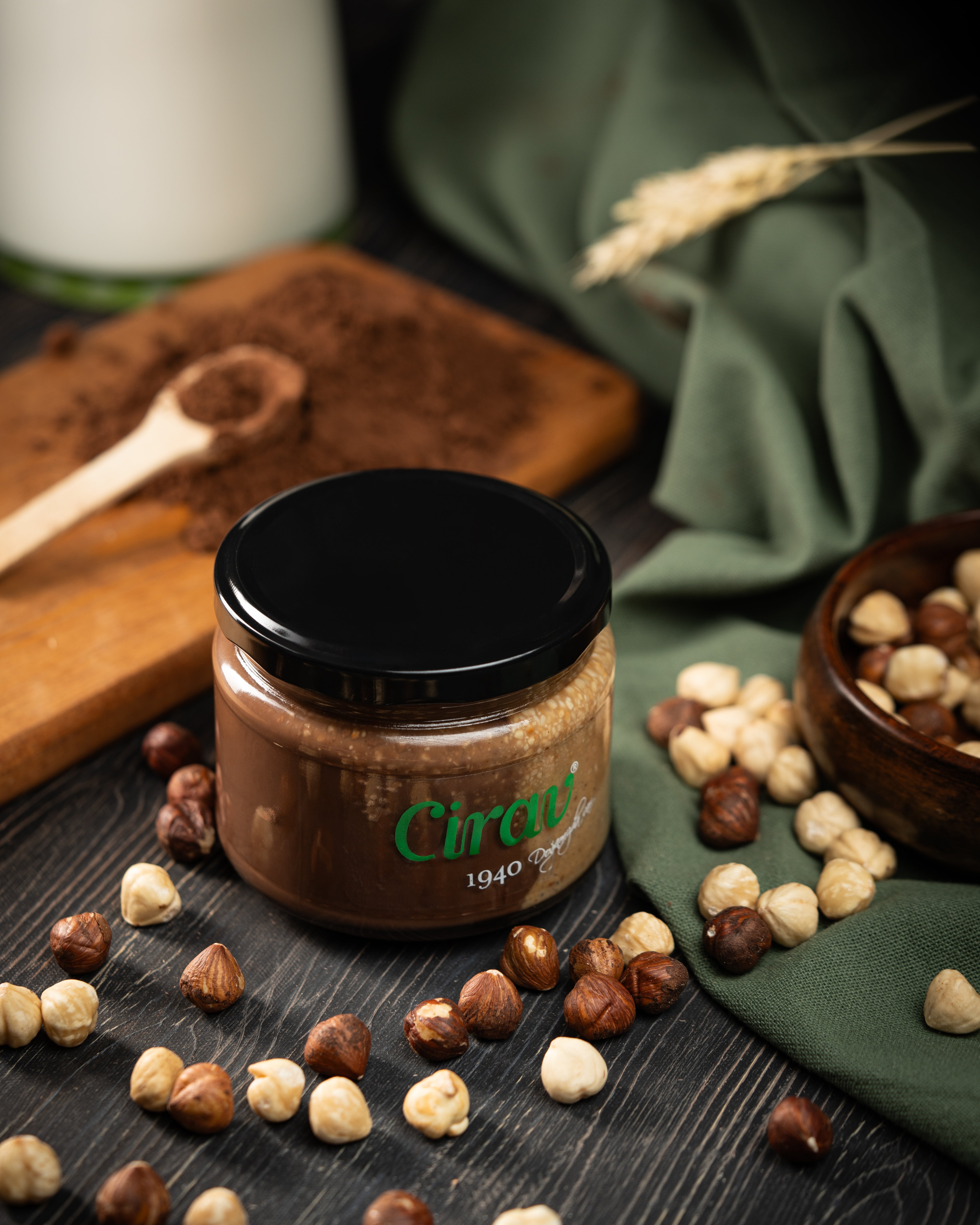 MİX ŞEKERSİZ 310G - (Fındık Ezmesi (Şekersiz) & Fındık Kreması Kakaolu(şekerli) )