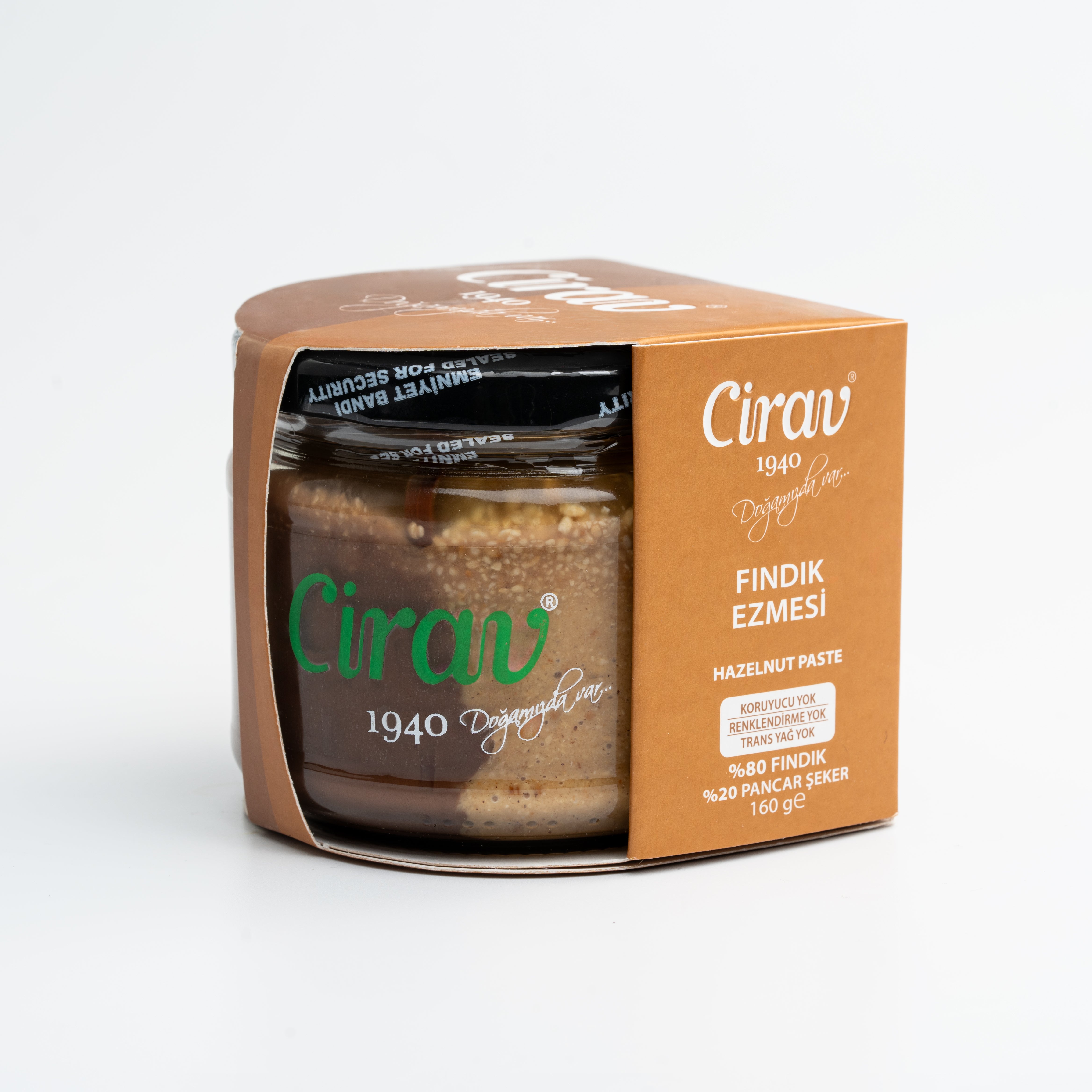 MİX ŞEKERSİZ 310G - (Fındık Ezmesi (Şekersiz) & Fındık Kreması Kakaolu(şekerli) )
