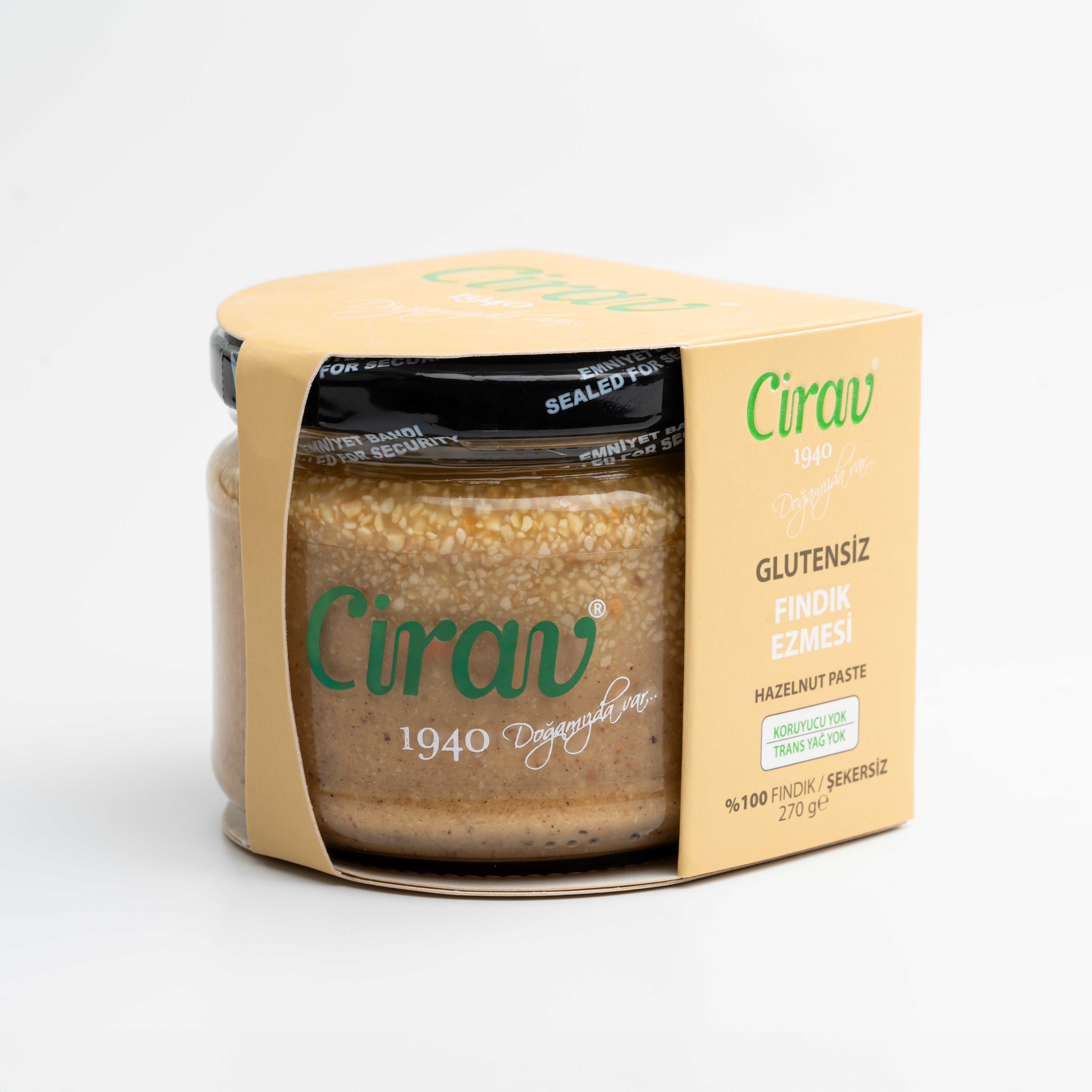 Fındık Ezmesi Şekersiz 270gr