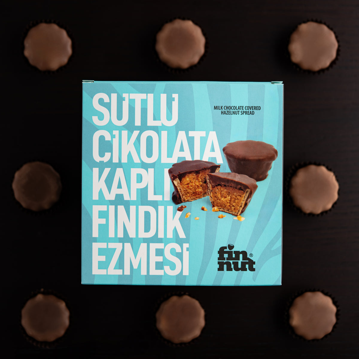 Sütlü Çikolata Kaplı Fındık Ezmesi 170GR