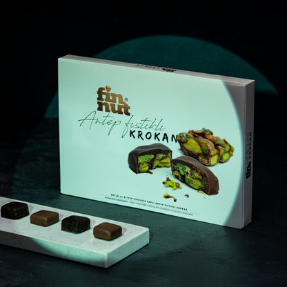 Çikolatalı Antep Fıstıklı Krokan 150 gr