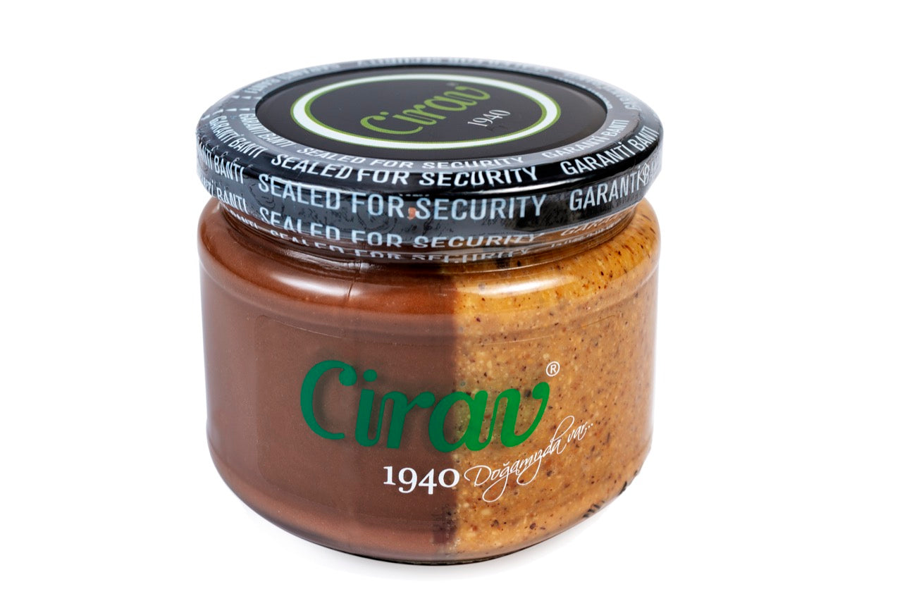 MİX ŞEKERLİ 320G  - (Fındık Ezmesi (şekerli) & Fındık Kreması Kakaolu (şekerli) )